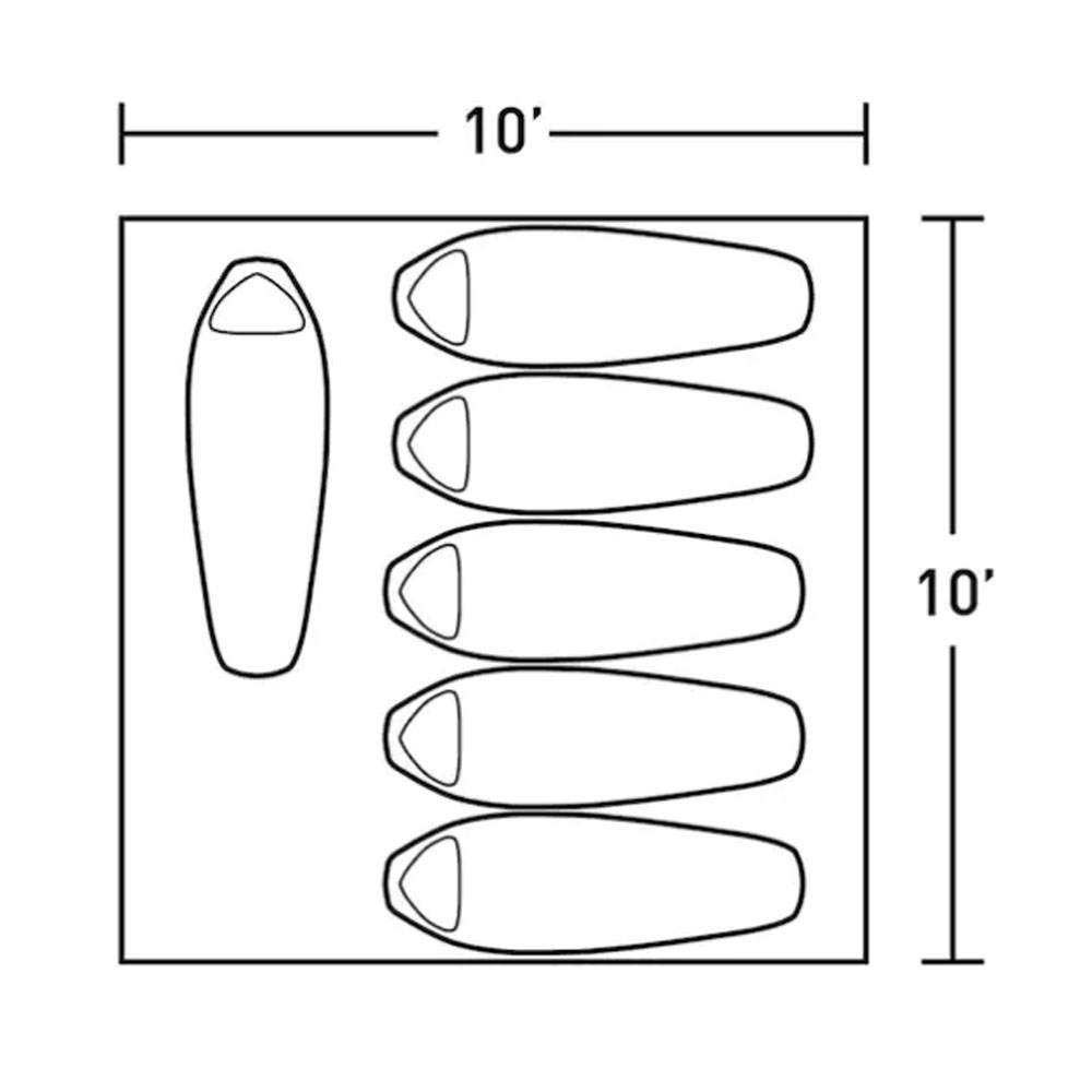 Alps Outdoorz Meramac 6 Person Tent